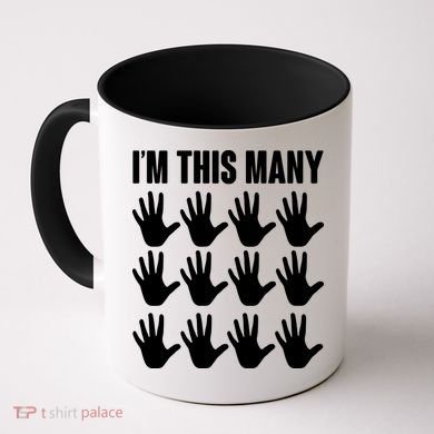 I'm This Many 60th Birthday Coffee Mug