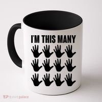 I'm This Many 60th Birthday Coffee Mug thumb 0