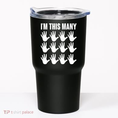 I'm This Many 60th Birthday Tumbler