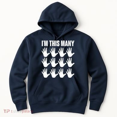 I'm This Many 60th Birthday Hoodie