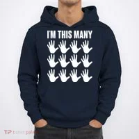 I'm This Many 60th Birthday Hoodie thumb 2