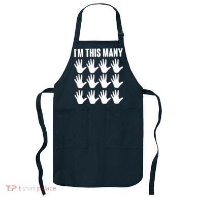 I'm This Many 60th Birthday Apron