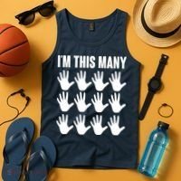 I'm This Many 60th Birthday Tank Top thumb 4