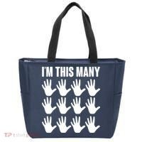 I'm This Many 60th Birthday Tote Bag thumb 0