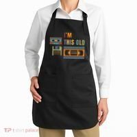 I'm This Old Retro Throwback Birthday Apron thumb 2