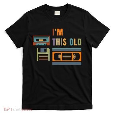 I'm This Old Retro Throwback Birthday T-Shirt