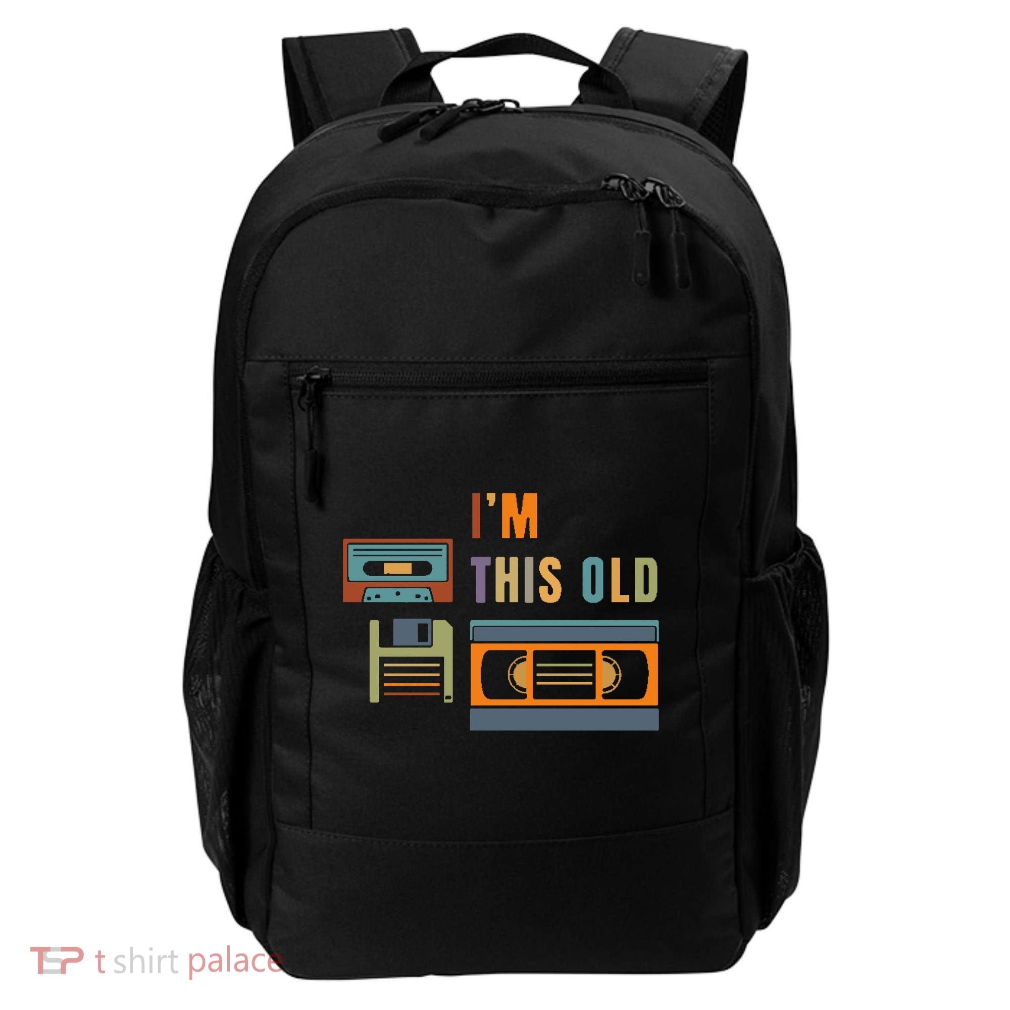 I'm This Old Retro Throwback Birthday Backpack