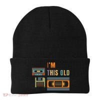 I'm This Old Retro Throwback Birthday Beanie thumb 0
