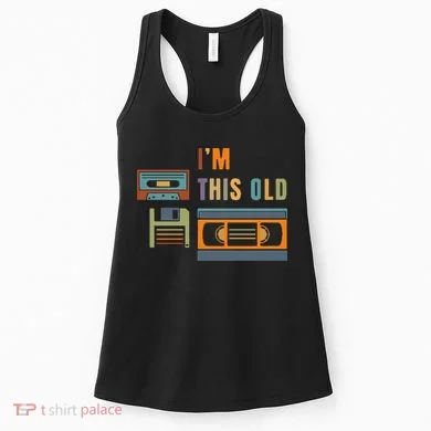 I'm This Old Retro Throwback Birthday Women's Tank Top