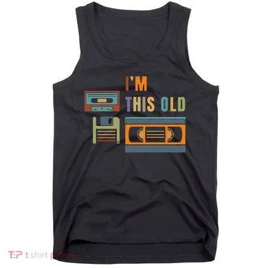 I'm This Old Retro Throwback Birthday Tank Top