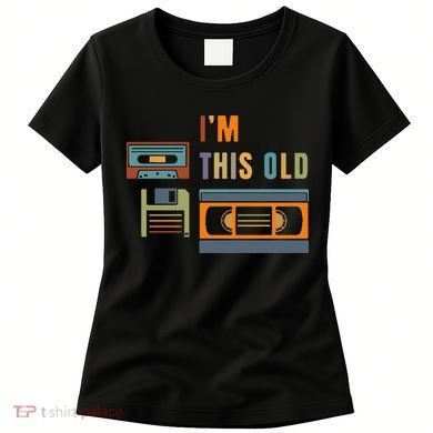 I'm This Old Retro Throwback Birthday Women's T-Shirt