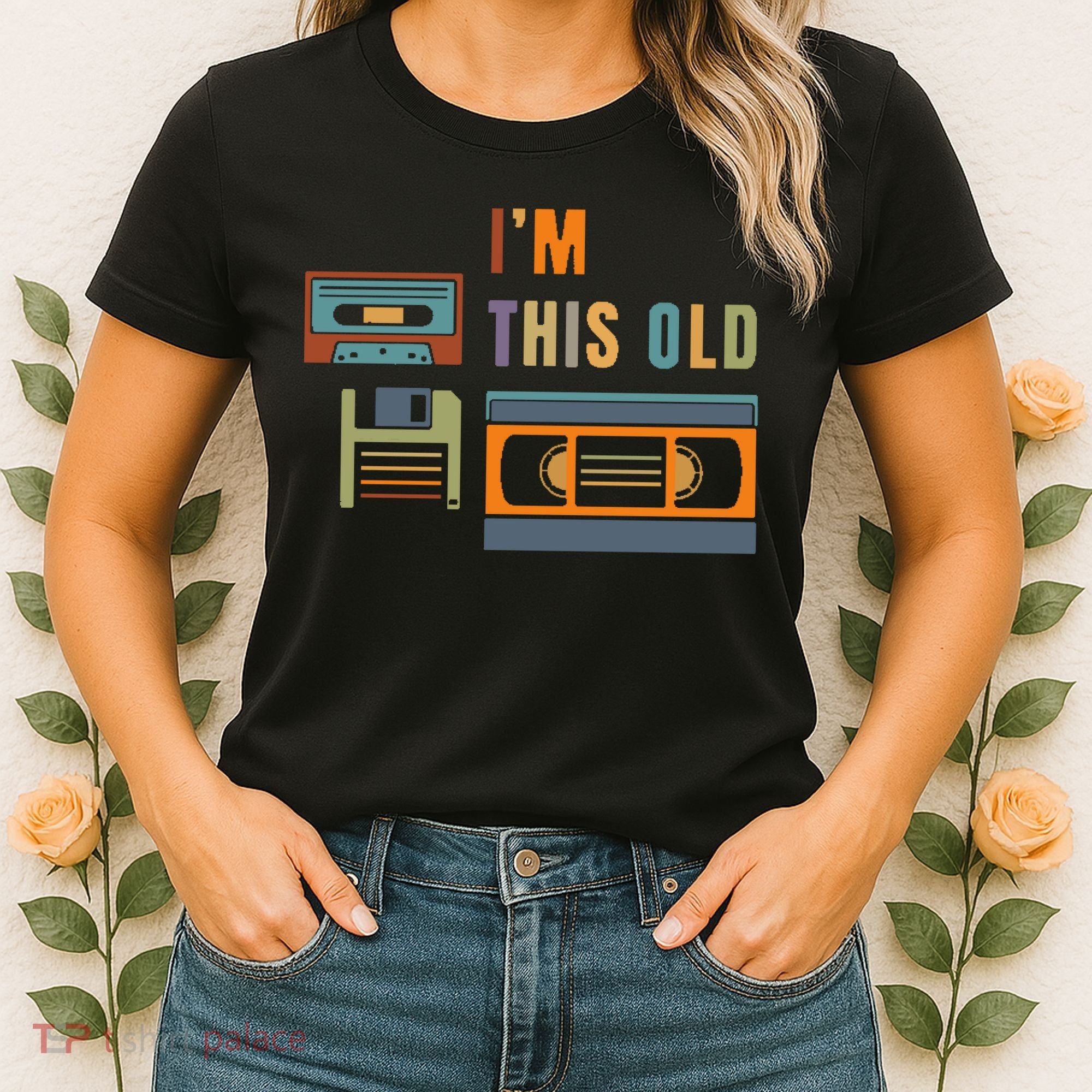 I'm This Old Retro Throwback Birthday Women's T-Shirt