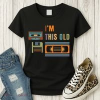 I'm This Old Retro Throwback Birthday Women's T-Shirt thumb 3