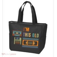 I'm This Old Retro Throwback Birthday Tote Bag thumb 3
