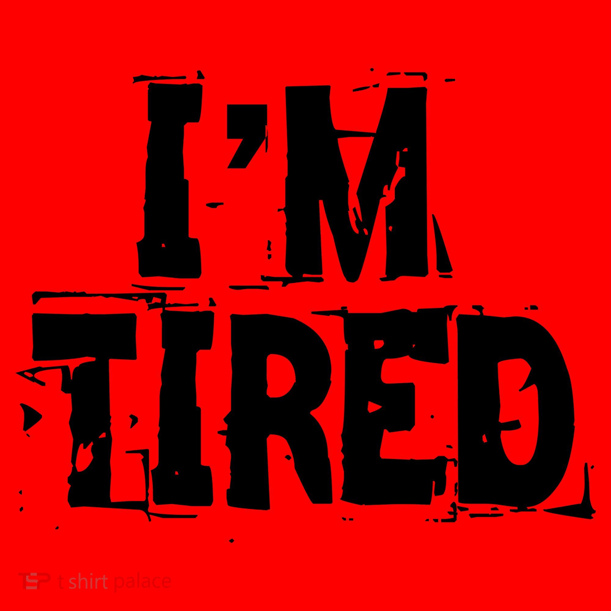 I'm Tired Santa Hat