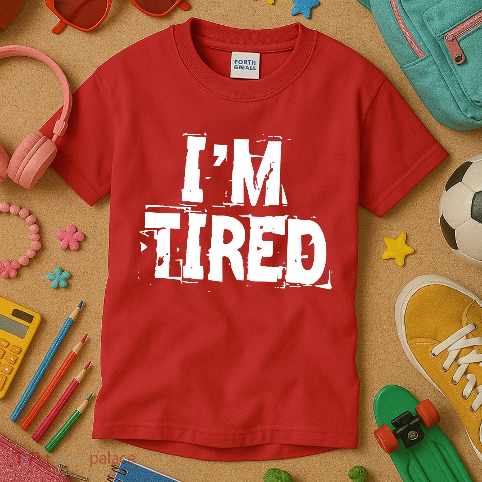 I'm Tired Kids T-Shirt