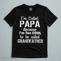 I'm Too Cool To Be Called Grandfather Papa T-Shirt thumb 5
