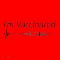 I'm Vaccinated Shot Santa Hat thumb 1