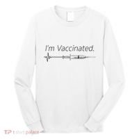 I'm Vaccinated Shot Long Sleeve Shirt thumb 0