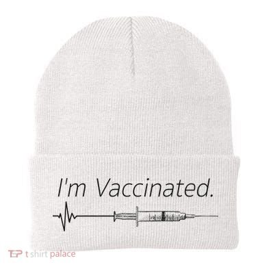 I'm Vaccinated Shot Beanie