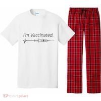 I'm Vaccinated Shot Pajama Set thumb 0