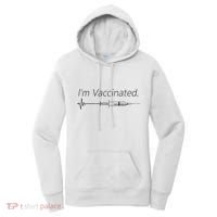 I'm Vaccinated Shot Women's Hoodie thumb 0