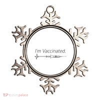 I'm Vaccinated Shot Ornament thumb 0