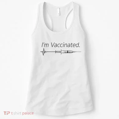 I'm Vaccinated Shot Women's Tank Top