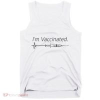 I'm Vaccinated Shot Tank Top thumb 0