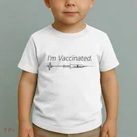 I'm Vaccinated Shot Toddler T-Shirt thumb 2