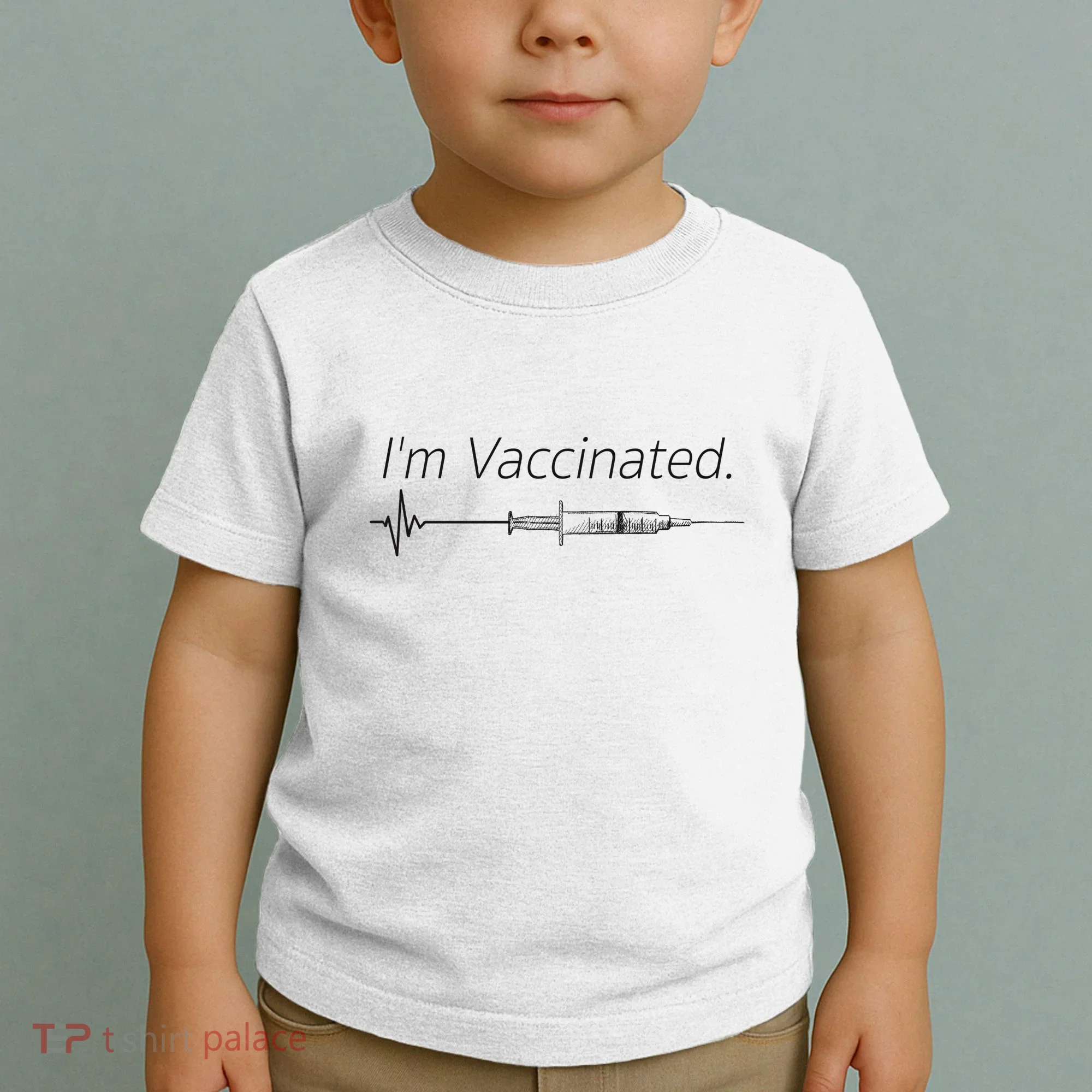 I'm Vaccinated Shot Toddler T-Shirt