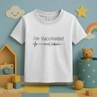 I'm Vaccinated Shot Toddler T-Shirt thumb 3