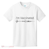 I'm Vaccinated Shot Kids T-Shirt thumb 0