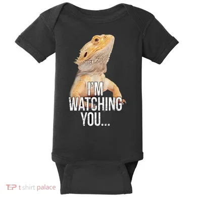 I'm watching you... Baby Bodysuit