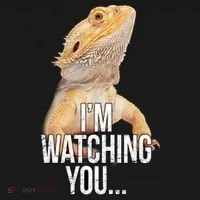 I'm watching you... Baby Bodysuit thumb 2