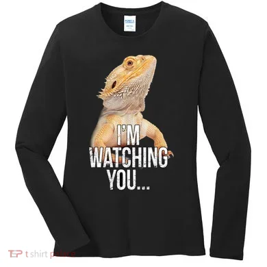 I'm watching you... Women's Long Sleeve Shirt