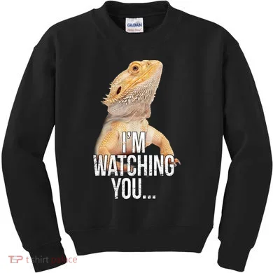 I'm watching you... Kids Sweatshirt