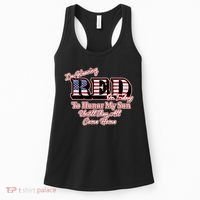 I'm Wearing Red On Fridays Until They All Come Home Women's Tank Top thumb 0