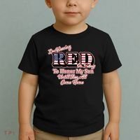 I'm Wearing Red On Fridays Until They All Come Home Toddler T-Shirt thumb 2