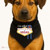 I'm what Happened in Vegas USA-Made Doggie Bandana thumb 1