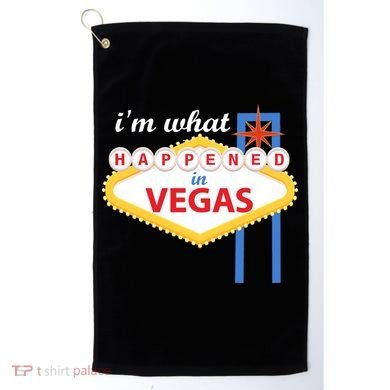 I'm what Happened in Vegas Golf Towel