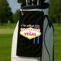 I'm what Happened in Vegas Golf Towel thumb 2