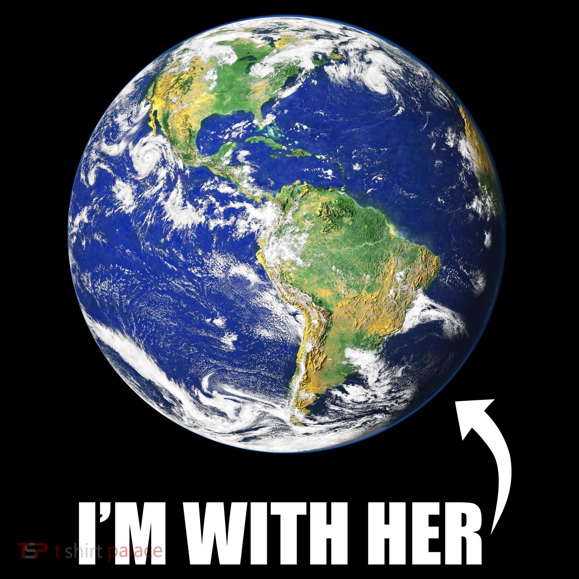 I'm With Her Earth Globe Photo March For Science Ornament