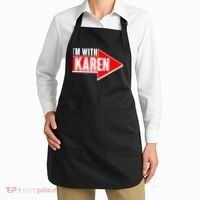 I'm With Karen Apron thumb 2