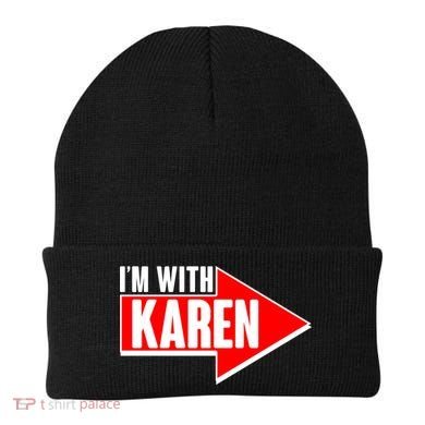 I'm With Karen Beanie