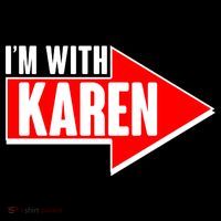 I'm With Karen Women's Tank Top thumb 5