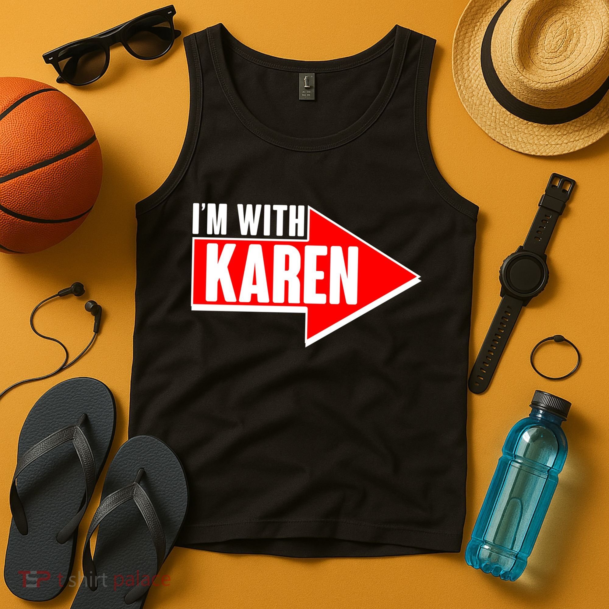 I'm With Karen Tank Top