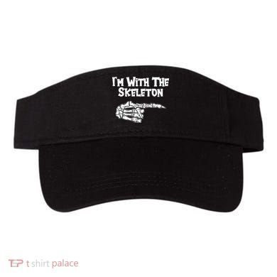 I'm With The Skeleton Funny Halloween Visor