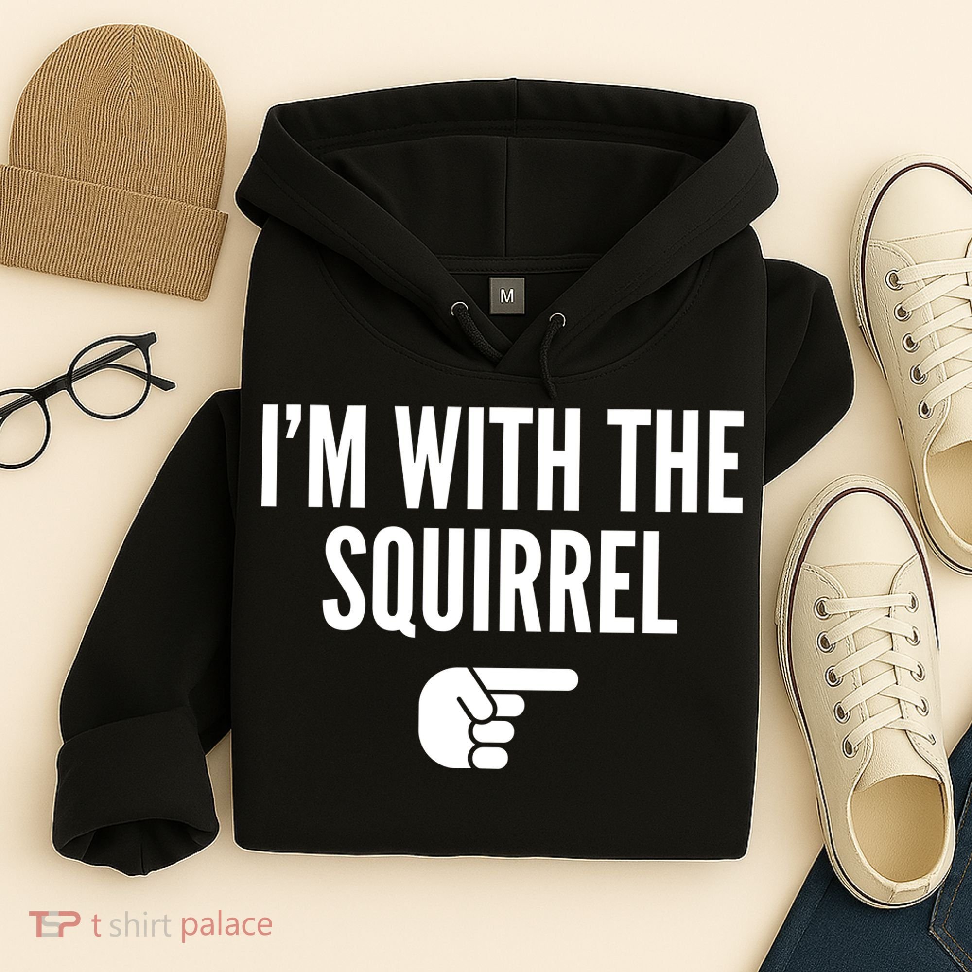 I'm With The Squirrel Costume Hoodie