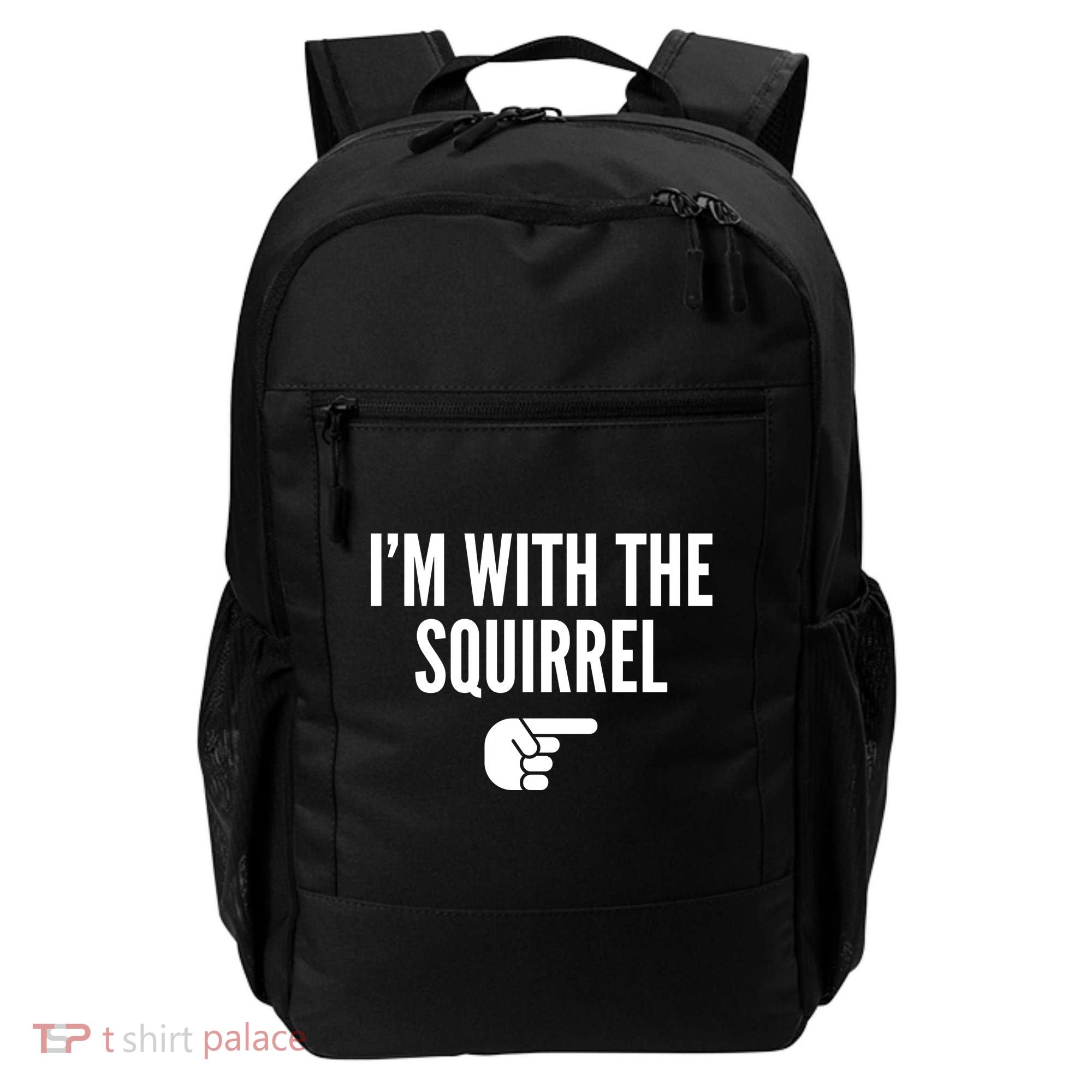 I'm With The Squirrel Costume Backpack